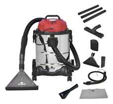 Extratora Para Limpeza 1400w 25l Elw 25 - Worker Cor Prateado/Vermelho/Preto