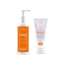 Extratos da Terra Kit Vitamina C Sabonete e Creme Hidratante