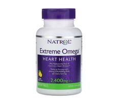 Extreme Omega, Sabor Limão, 1.200 mg, 60 Cápsulas, Natrol