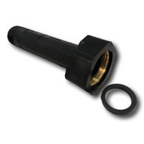 Extremidade Adaptador Longo com Rosca Para Hidrômetro PRETA