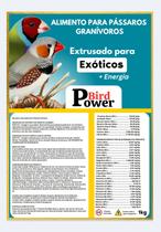 Extrusada Power Bird Exoticos 1Kg