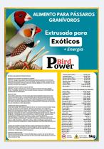 Extrusada Power Bird Exoticos 5Kgs