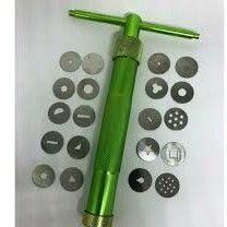Extrusora De Metal Com 20 Peças C3662 - Planeta das artes Extrusora De Metal Com 20 Peças C3662 - Planeta das artes