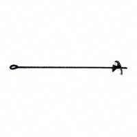 Eye Anchor Tie Down 10x38x4 cm Preto