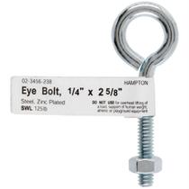 Eye Bolt ACE Hampton 1/4" x 6,7 cm em aço zincado Eye Bolt ACE Hampton 1/4" x 6,7 cm em aço zincado