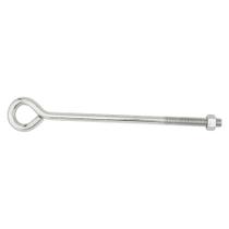 Eye Bolt National Hardware N347-708 zincado 1,6 cm x 36 cm Eye Bolt National Hardware N347-708 zincado 1,6 cm x 36 cm