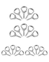 Eye Bolt QWORK 3/8-16 x 1 em aço inoxidável de grau marinho, pacote com 20 Eye Bolt QWORK 3/8-16 x 1 em aço inoxidável de grau marinho, pacote com 20