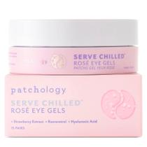 Eye Patchology Serve, gel de olhos rosé refrigerado, 15 pares Eye Patchology Serve, gel de olhos rosé refrigerado, 15 pares