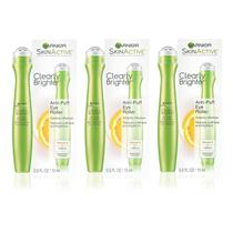 Eye Roller Garnier Clearly Brighter Anti-Puff 15 mL (x3) Eye Roller Garnier Clearly Brighter Anti-Puff 15 mL (x3)