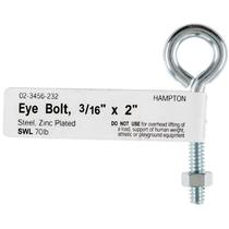 Eyebolt Hampton 4,8 mm x 5 cm em aço zincado com porca