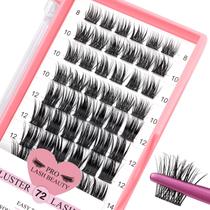 Eyelash Clusters PRO LASHBEAUTY D-8-16mix 72 unidades