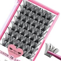 Eyelash Clusters PRO LASHBEAUTY Volume Wispy Lashes 18 mm