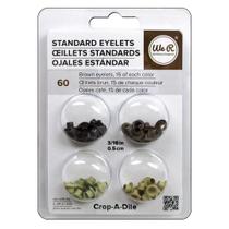 Eyelets Standard Wer Memory Keepers-contém 60 Ilhoses Brow