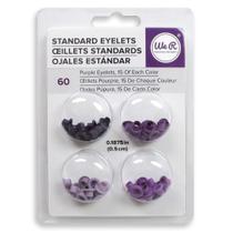Eyelets Standard Wer Memory Keepers-contém 60 Ilhoses Violet