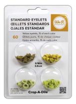 Eyelets Standard Wer Memory Keepers-contém 60 Ilhoses Yellow