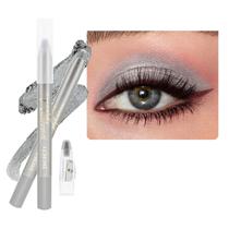 Eyeshadow Stick Daeuwiutr Grey Shimmer à prova d'água de longa duração