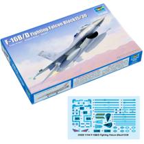 F-16b/d Falcon Block 15/30 1/144 Trumpeter 3920 F16b F16d - Kit para montar e pintar