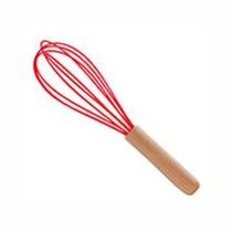 F - batedor ovos silicone c/cabo bambu charmylyor