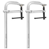 F Clamp MAXPOWER Heavy Duty, 30 cm x 12 cm, garganta, pacote com 2