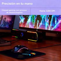 F Mouse Para Gamers Com 6 Botões Programáveis, Sensor Y