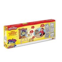 F0028-6 playdoh meu pequeno artista kit de pintura