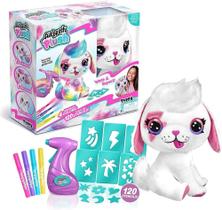 F0110-4 fun pelucia cachorrinho puppy para pintar airbrush