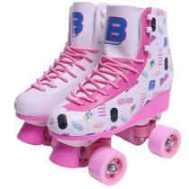 F0165-5 barbie - patins 04 rodas tamanho 35/36