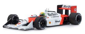 F1 Honda McLaren MP4/4 12 Ayrton Senna Campeão 1988 1/18