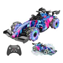 F1-Spray Com Rodas 360º Recarregável Brinquedo Controle Remoto Solta Fumaça F1-Spray Com Rodas 360º Recarregável Brinquedo Controle Remoto Solta Fumaça