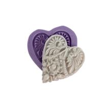 F1055 molde de silicone coração confeitaria biscuit F1055 molde de silicone coração confeitaria biscuit