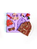 F1070 molde de silicone portão confeitaria biscuit