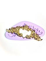 F1076 molde de silicone arabesco confeitaria biscuit