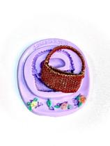 F1109 molde de silicone cestinha confeitaria biscuit