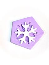 F1111 molde de silicone floco de neve confeitaria biscuit