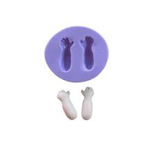 F1147 molde de silicone mão confeitaria biscuit F1147 molde de silicone mão confeitaria biscuit