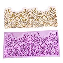 F1161 molde de silicone renda confeitaria biscuit