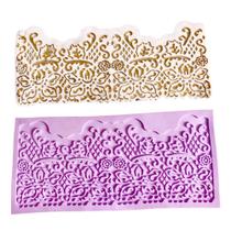 F1161 molde de silicone renda confeitaria biscuit