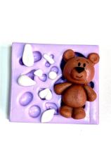 F1162 molde de silicone corpo urso confeitaria biscuit F1162 molde de silicone corpo urso confeitaria biscuit