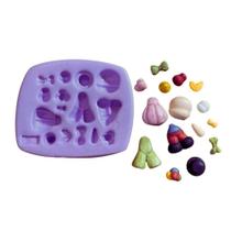 F1165 molde de silicone corpo circo palhaço universal confeitaria biscuit F1165 molde de silicone corpo circo palhaço universal confeitaria biscuit