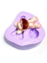 F1170 molde de silicone corpo deitado confeitaria biscuit