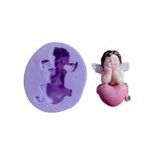 F1184 molde de silicone anjo confeitaria biscuit