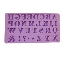 F1198 molde de silicone alfabeto confeitaria biscuit F1198 molde de silicone alfabeto confeitaria biscuit