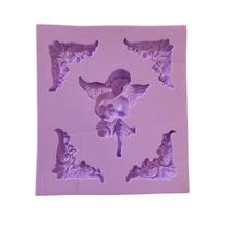 F1199 molde de silicone moldura anjo confeitaria biscuit F1199 molde de silicone moldura anjo confeitaria biscuit