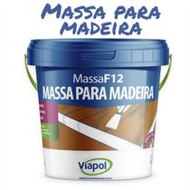 F12 Massa P/ Madeira Cor A Escolher 6,5Kg Viapol
