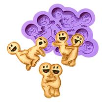 F1215 molde de silicone kama sutra confeitaria biscuit