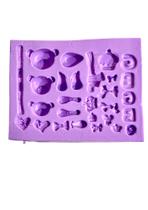 F1260 molde de silicone ursos confeitaria biscuit