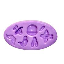 F1290 molde de silicone princesas confeitaria biscuit F1290 molde de silicone princesas confeitaria biscuit