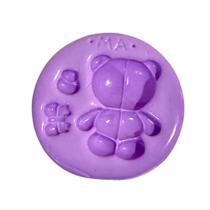 F1292 molde de silicone urso confeitaria biscuit