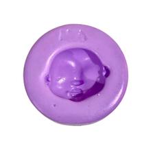 F1293 molde de silicone rosto moana confeitaria biscuit