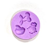 F1362 molde de silicone frutas confeitaria biscuit